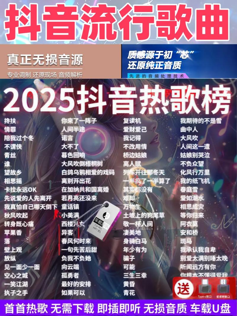 2025快手歌曲排行榜揭晓，哪些神曲能霸榜？爆款背后藏着什么流量密码？