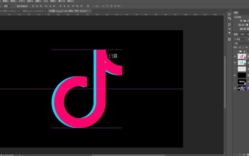 抖音logo设计教程有哪些？新手如何快速掌握PS制作抖音LOGO的技巧？