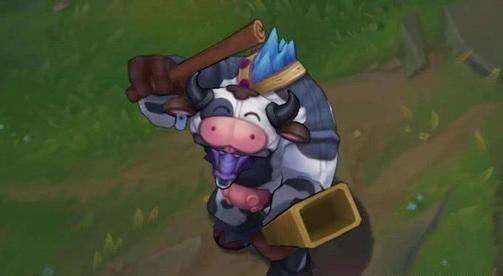 抖音爆火的LOL牛头敲钟音是真实技能特效还是二次创作？玩家如何复刻这一趣味玩法？