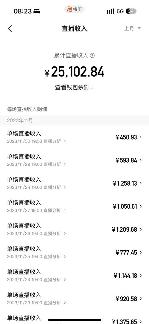 快手骚白一月赚多少?揭秘顶级主播的流量变现与收入真相