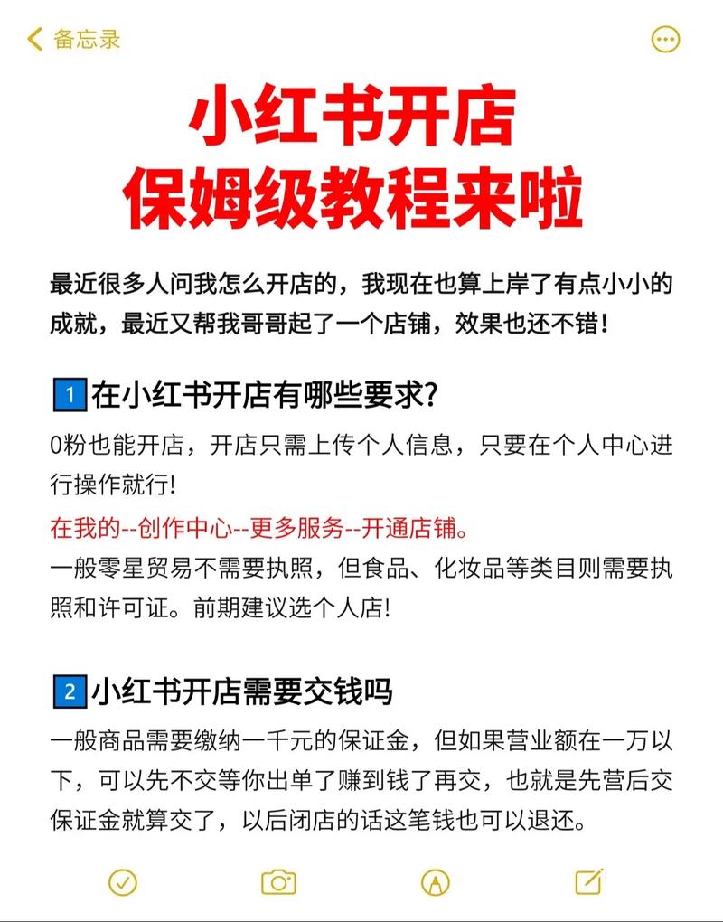 小红书开店全流程详解，从0到1注册、选品、运营，新手避坑指南有哪些？