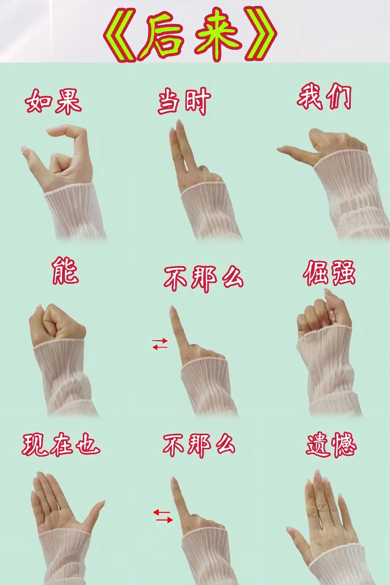 抖音短视频手势教学